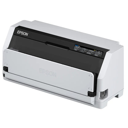 Epson LQ-690II 24-Pin Dot Matrix Printer, 24-Pin Printing Method, Up to 10 CPI Printing Speed, 360 x 180 DPI Resolution, USB 2.0 Connectivity, White / Black | C11CJ82402