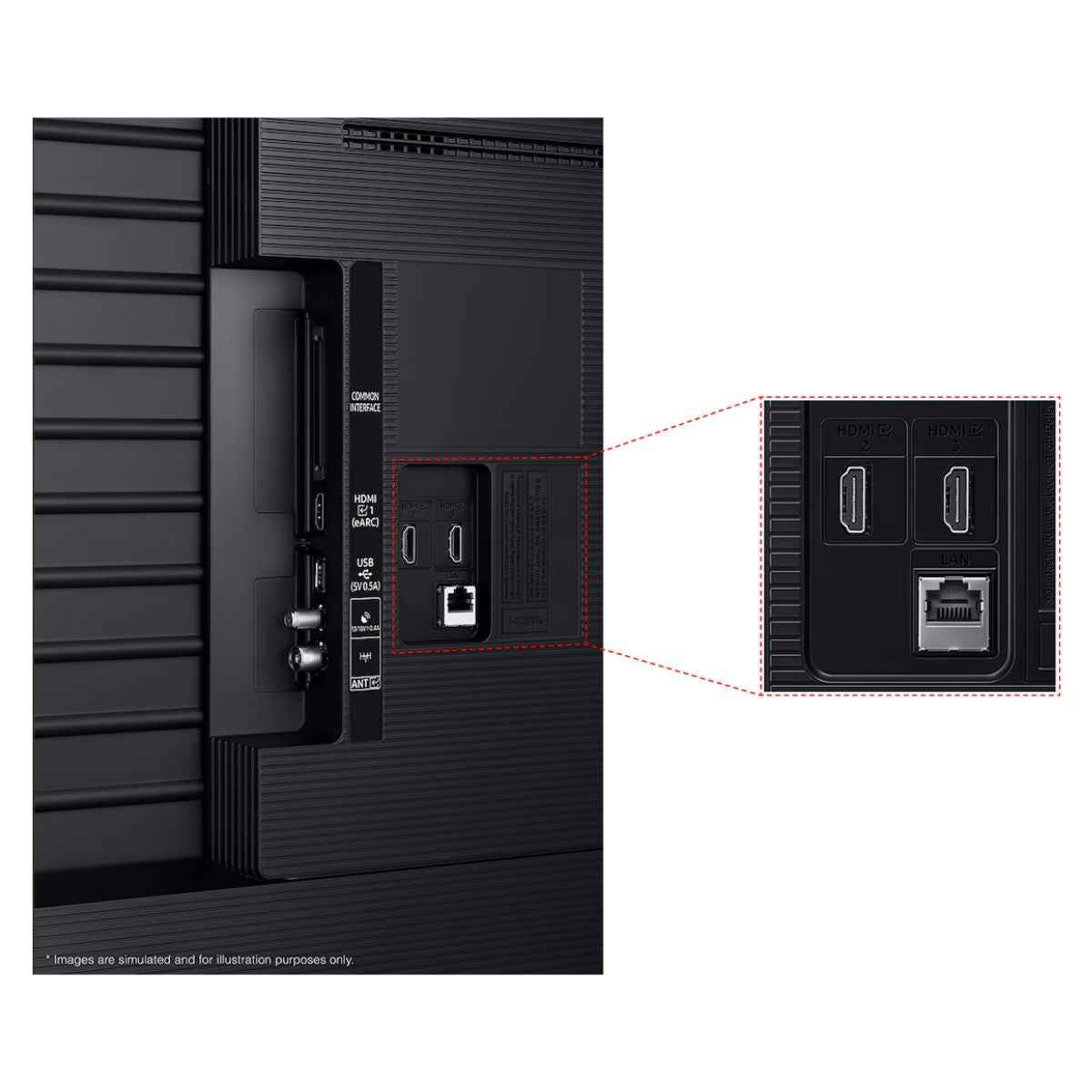 Samsung 50″ Crystal UHD 4K Smart TV(2025) (U8000F Series, Model UA50U8000FUXZN)