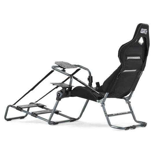 Next Level Racing GT Lite Pro Folding Cockpit, Carbon Grey Edition, Direct Drive Wheelbases up to 13Nm, Tool-Free Adjustment, 150kg Max Weight Support, 120 - 210cm Height Support