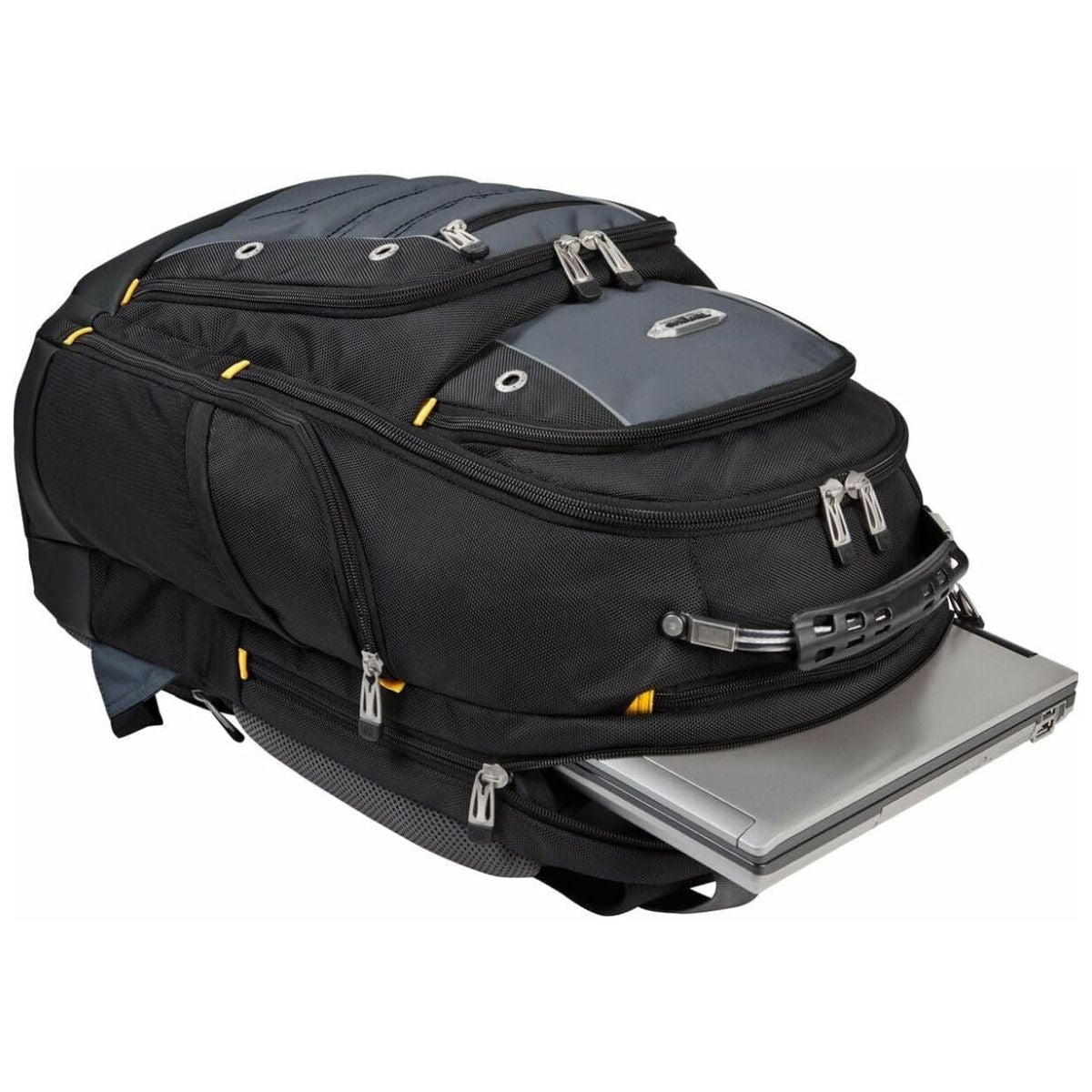 Targus Drifter Backpack Designed for Travel and Commute Outdoor Use fits up to 15.6-Inch Laptop, Black/Grey (TSB238EU)