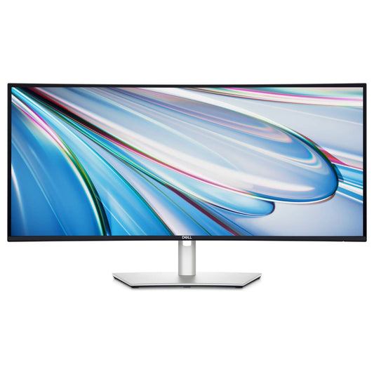Dell UltraSharp 34 Curved Thunderbolt Hub Monitor, 34.14" WQHD IPS Display, 120Hz Refresh Rate, 5ms (Fast) Response Time, 1900R Curvature, 1.07B Color Support, White | 210-BMDS