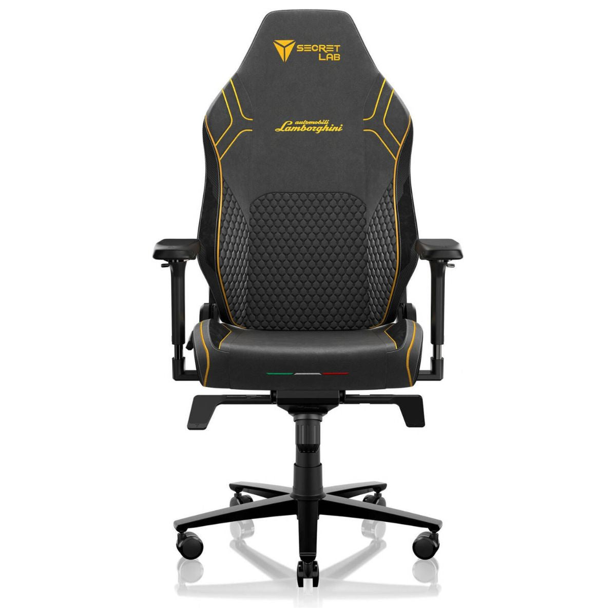 Secretlab TITAN Evo Regular Gaming Chair | Lamborghini Giallo Auge | Microsuede | 4D Armrests | 165° Recline | M07-E24SU-ALDGA1R