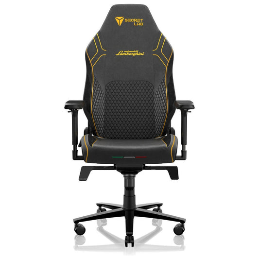 Secretlab TITAN Evo Regular Gaming Chair | Lamborghini Giallo Auge | Microsuede | 4D Armrests | 165° Recline | M07-E24SU-ALDGA1R