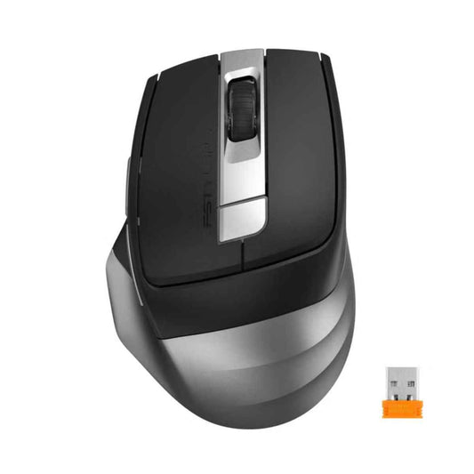 A4Tech FB35S Dual Mode Wireless & Bluetooth Mouse – Silent Click, 2000 DPI, Multi-Device, Grey