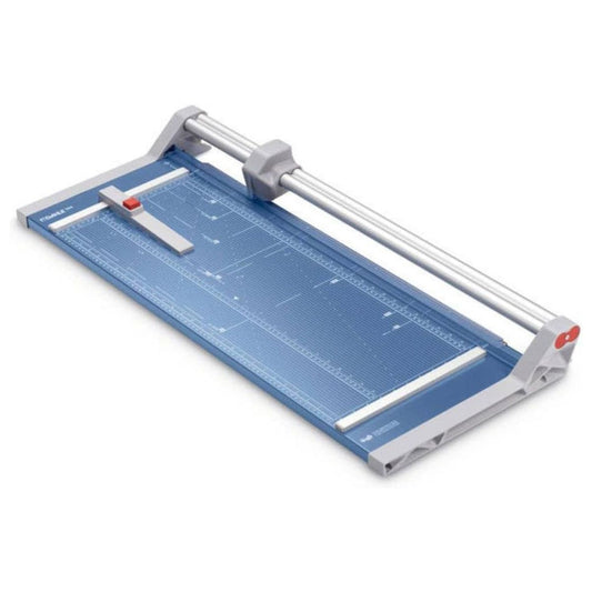Dahle 554 Professional Rotary Trimmer | 71.1 cm Cut Length | 20 Sheet Capacity | Self-Sharpening | Dual Guide Bar | Automatic Clamp | German Engineered | DHL 00554-15002