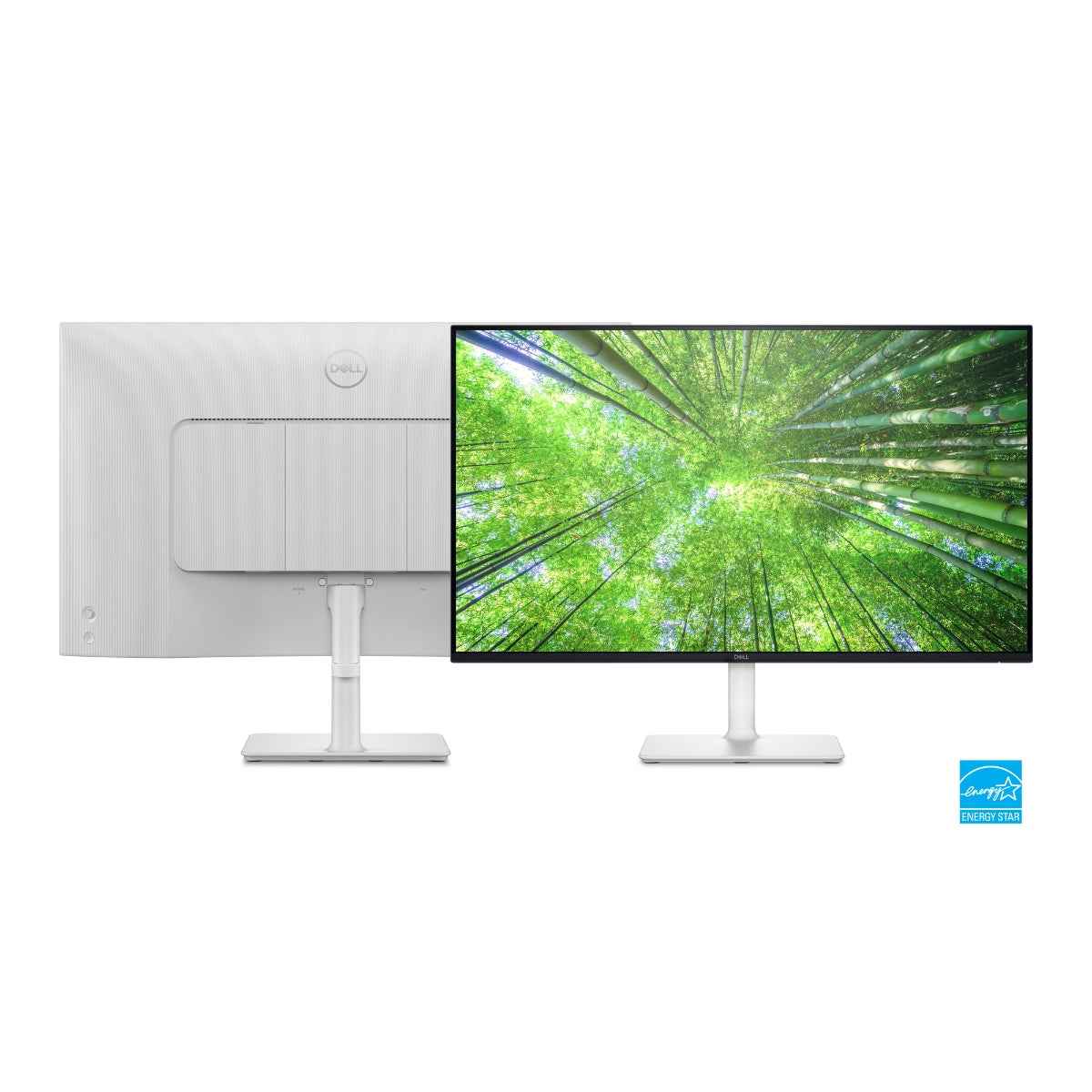 Dell Monitor 27" FHD IPS Display, 1920 x 1080 Resolution, 100Hz Refresh Rate, 4ms (Extreme Mode) Response Time, Built-In Speakers, 16.7m Color Support, 4 Star TUV Eye Support, White
