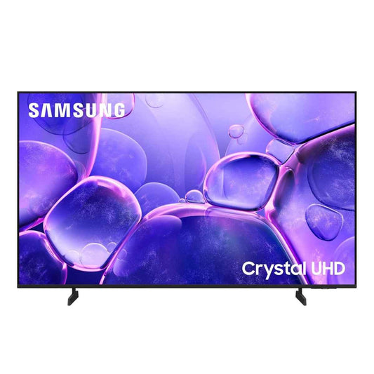 Samsung 55-Inch Crystal UHD Smart TV – 4K UHD, Crystal Processor 4K, MetalStream Design, Samsung Knox Security, Smart TV | UA55U8000FUXZN (2025 UAE Version)