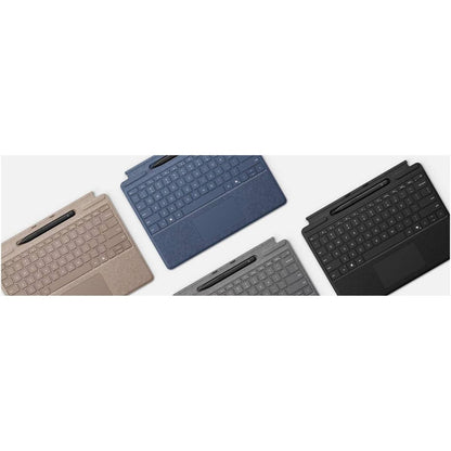 Microsoft Surface Pro Keyboard With Slim Pen, , Surface Pro (11th Edition), 10 for Business, 9, 8 & X, English - Arabic Layout, Black