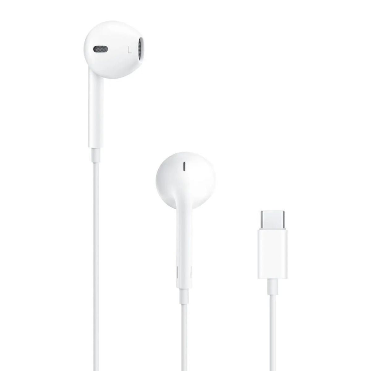 Apple EarPods USB-C Wired Earphones | In-Ear Design | Built-In Microphone & Remote | White | MYQY3ZE/A