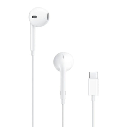 Apple EarPods USB-C Wired Earphones | In-Ear Design | Built-In Microphone & Remote | White | MYQY3ZE/A
