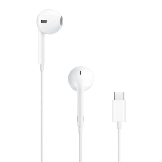 Apple EarPods USB-C Wired Earphones | In-Ear Design | Built-In Microphone & Remote | White | MYQY3ZE/A