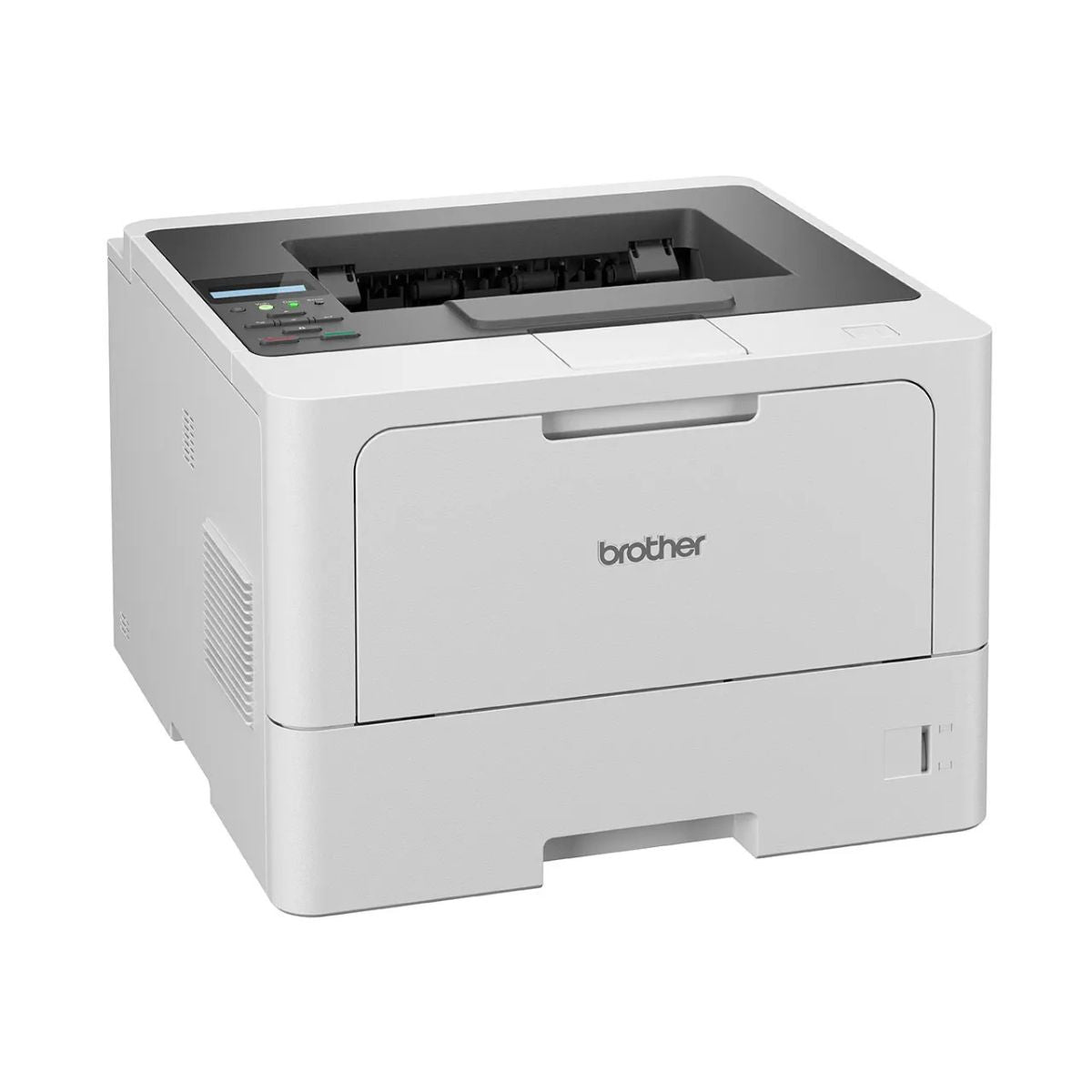 Brother HL-L5210DW Mono Laser Printer, Up to 48 PPM Print Speed, Up to 1200 x 1200 DPI Resolution, Wireless Connectivity, Up to 250 Sheets Input Capacity, Gray | HL-L5210DW