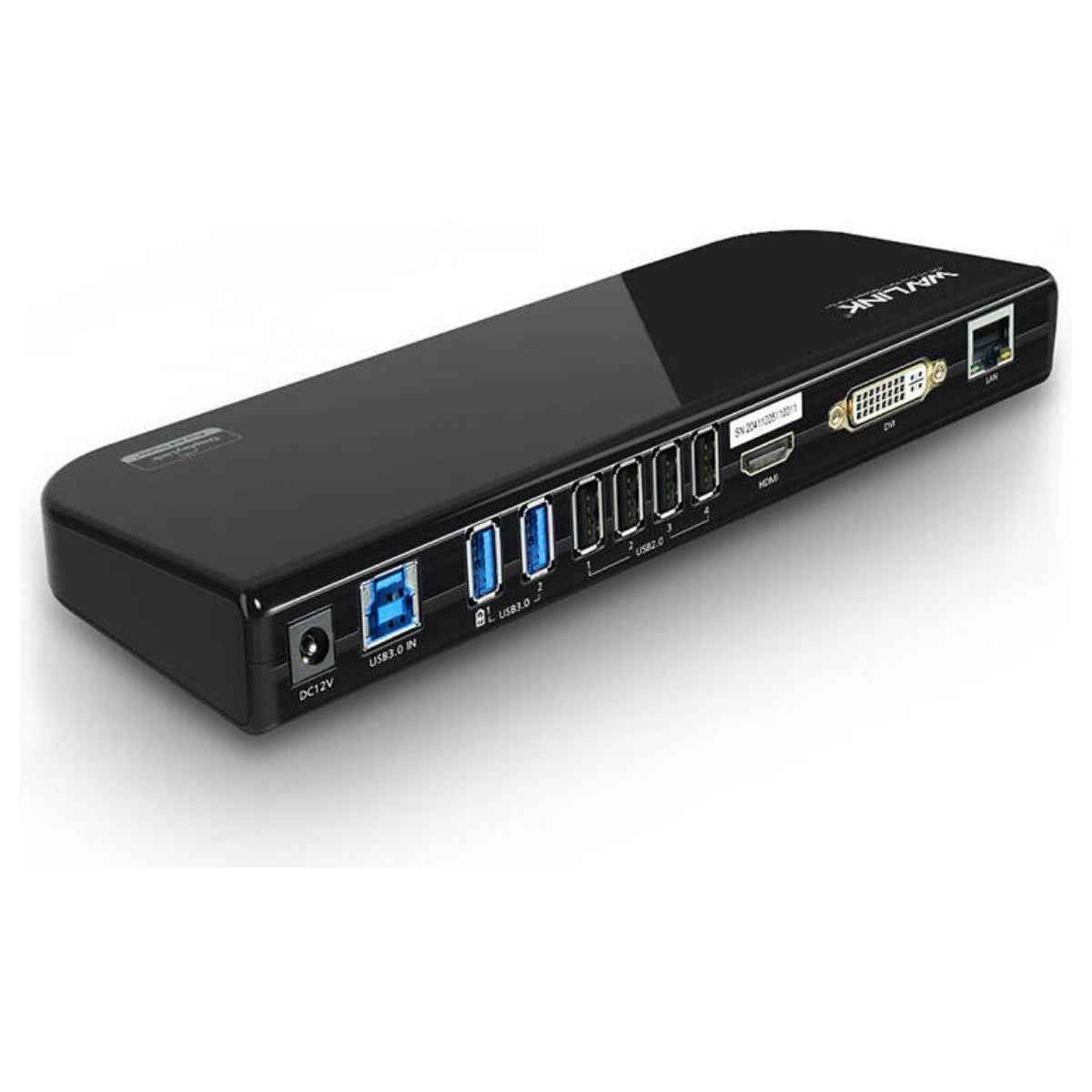Wavlink WL-UG39DK1 Dual 2K USB 3.0 Docking Station with HDMI, DVI, Gigabit Ethernet & 6 USB Ports – Universal Dock UAE