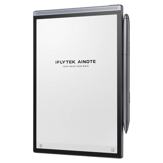 iFLYTEK AINOTE Air 2 Tablet, 8.2" HD E-Ink Display, 4GB RAM, 32GB Storage, WiFi 6 & Bluetooth 5.0, Gray