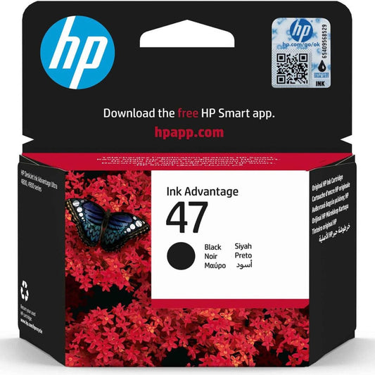 HP 47 Original Ink Cartridge – Black & Tri-Color, Works with HP DeskJet Ultra Ink Advantage