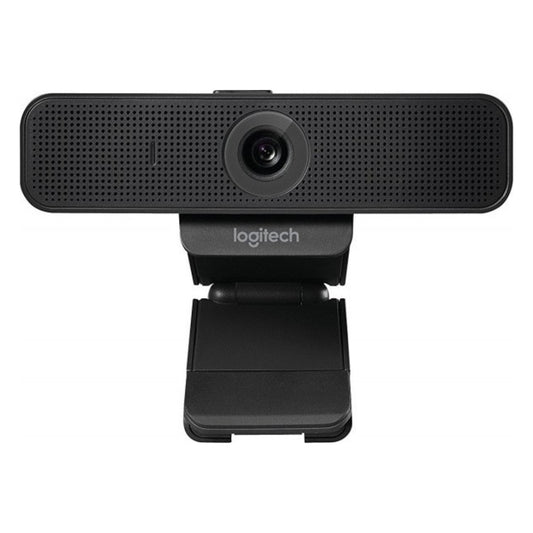 Logitech C925e Webcam with HD 1080p Camera and Built-In Stereo Microphones, Desktop or Laptop Webcam - Black