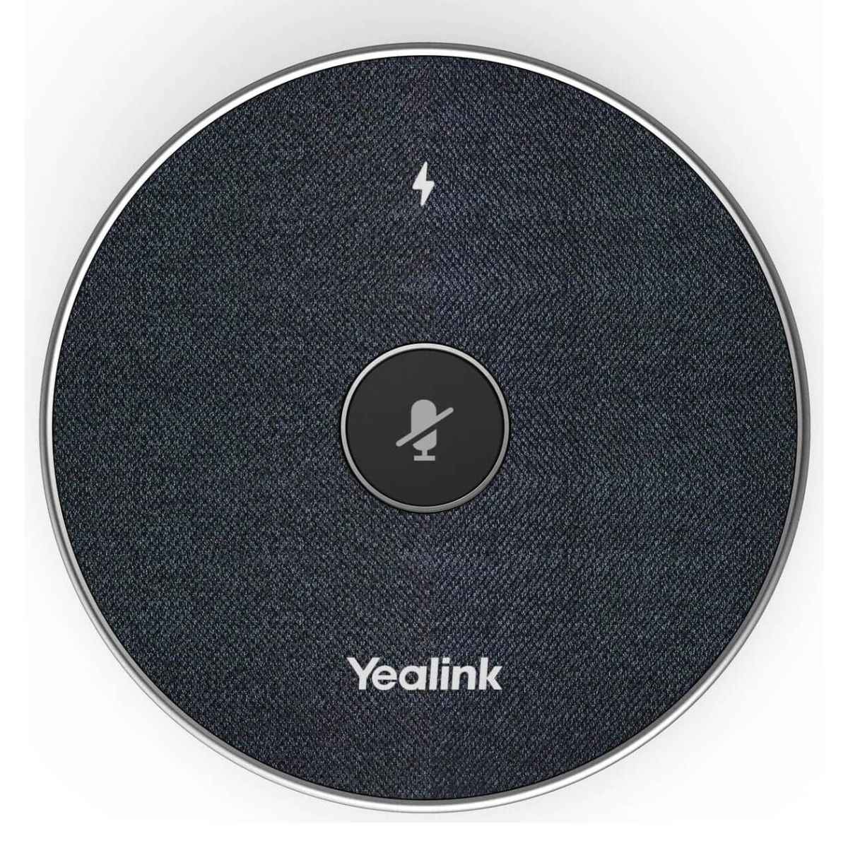 Yealink VCM36-W Wireless Video Conferencing Microphone | 360° Voice Pickup | Up to 20 ft Coverage | Expansion Microphone for Yealink Video Conferencing Systems | Gray | VCM36-W
