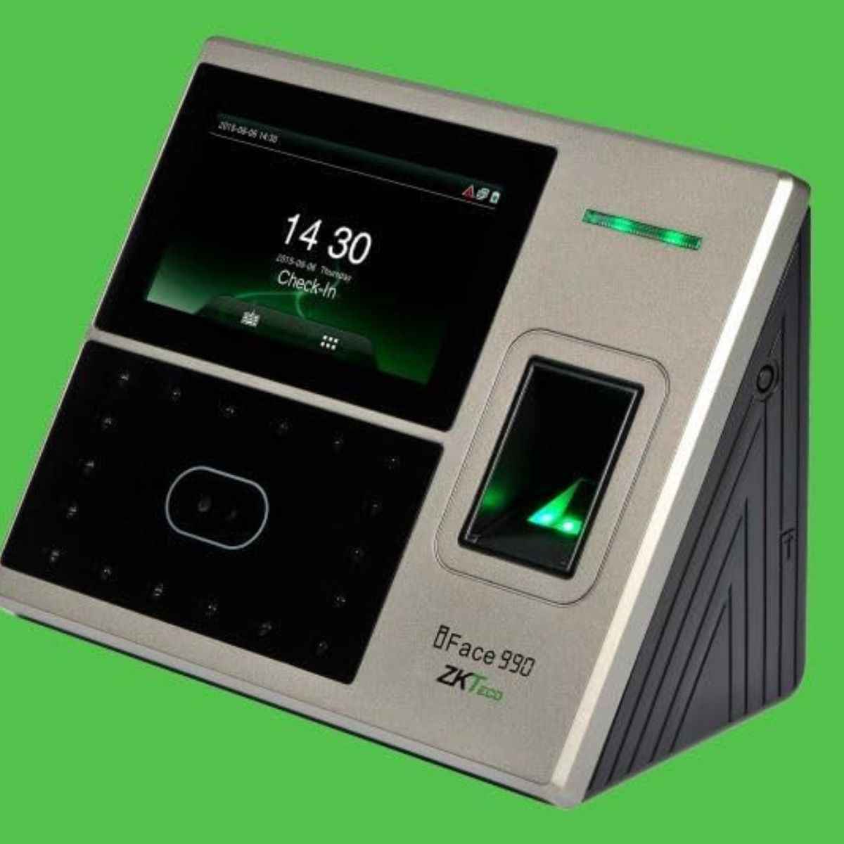 ZKTeco iFace990 Fingerprint & Face Recognition Time Attendance Terminal, 4.3" TFT Touch Screen, Multi-Biometric Verification, TCP/IP & USB Host | iFace990