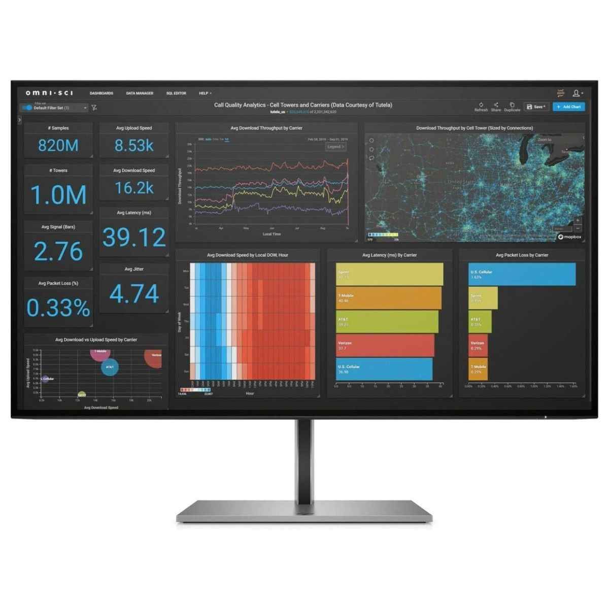 HP Z27Q G3 Monitor – 27" QHD IPS Display, 2560×1440, 60Hz, 5ms Response Time | 1C4Z7AA
