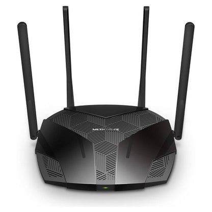 MERCUSYS MR80X AX3000 Dual-Band Wi-Fi 6 Router | 3000 Mbps | 160 MHz | 4× Gigabit Ethernet Ports | MU-MIMO | WPA3