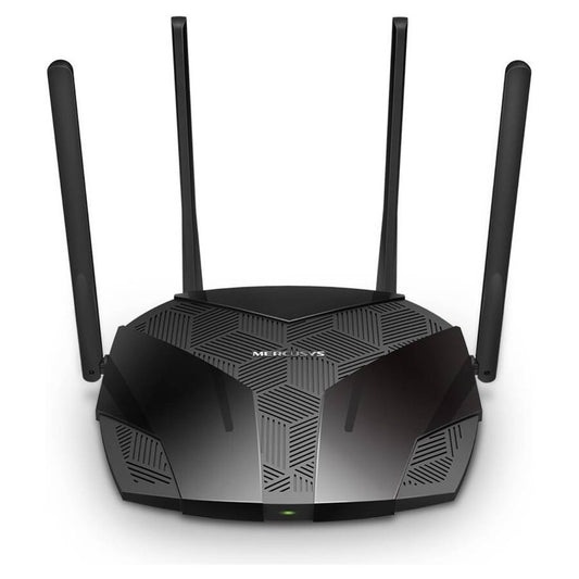 MERCUSYS MR80X AX3000 Dual-Band Wi-Fi 6 Router | 3000 Mbps | 160 MHz | 4× Gigabit Ethernet Ports | MU-MIMO | WPA3