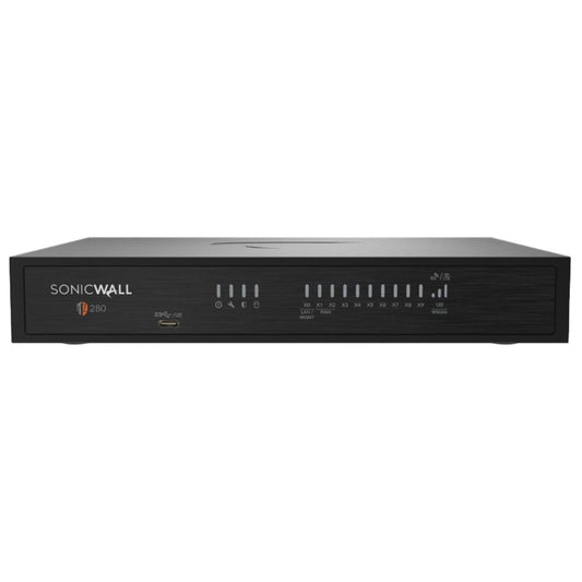 SonicWall TZ280 Gen 8 Firewall Appliance – Hardware Only, No Subscription