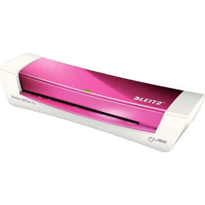 Leitz iLAM A4 Home Office Laminator – 80–125 Micron, Fast Warm-Up | Green, Blue, Gray, pink color