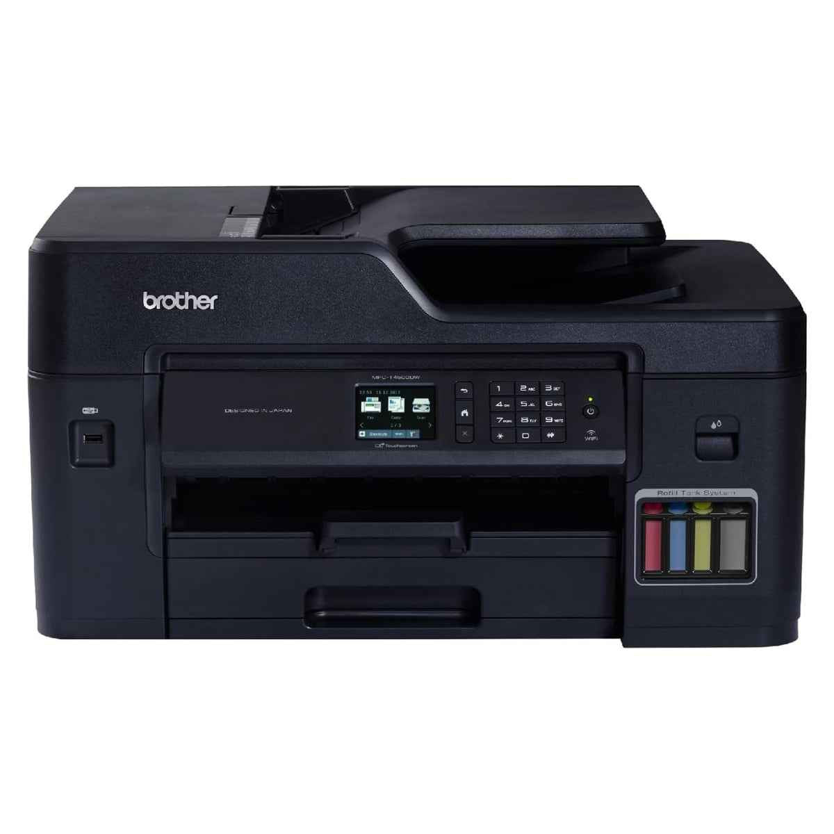 Brother MFC-T4500DW Color Inkjet Multi-function Printer A3 Color All-in-One (Print • Scan • Copy • Fax), Duplex & WiFi