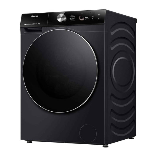 Hisense WF7S1247BB  12 kg Smart Front-Load Washing Machine – 1,400 rpm, Black Finish
