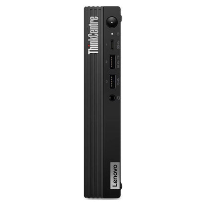 Lenovo ThinkCentre M70q Gen 4 Tiny Black Desktop 12E3003EGR — Core i5-13400T, 8 GB / 512 GB, WiFi 6E, UHD Graphics 730, ENG-ARAB Keyboard and Mouse, Wi-Fi & BT Connectivity, Free DOS