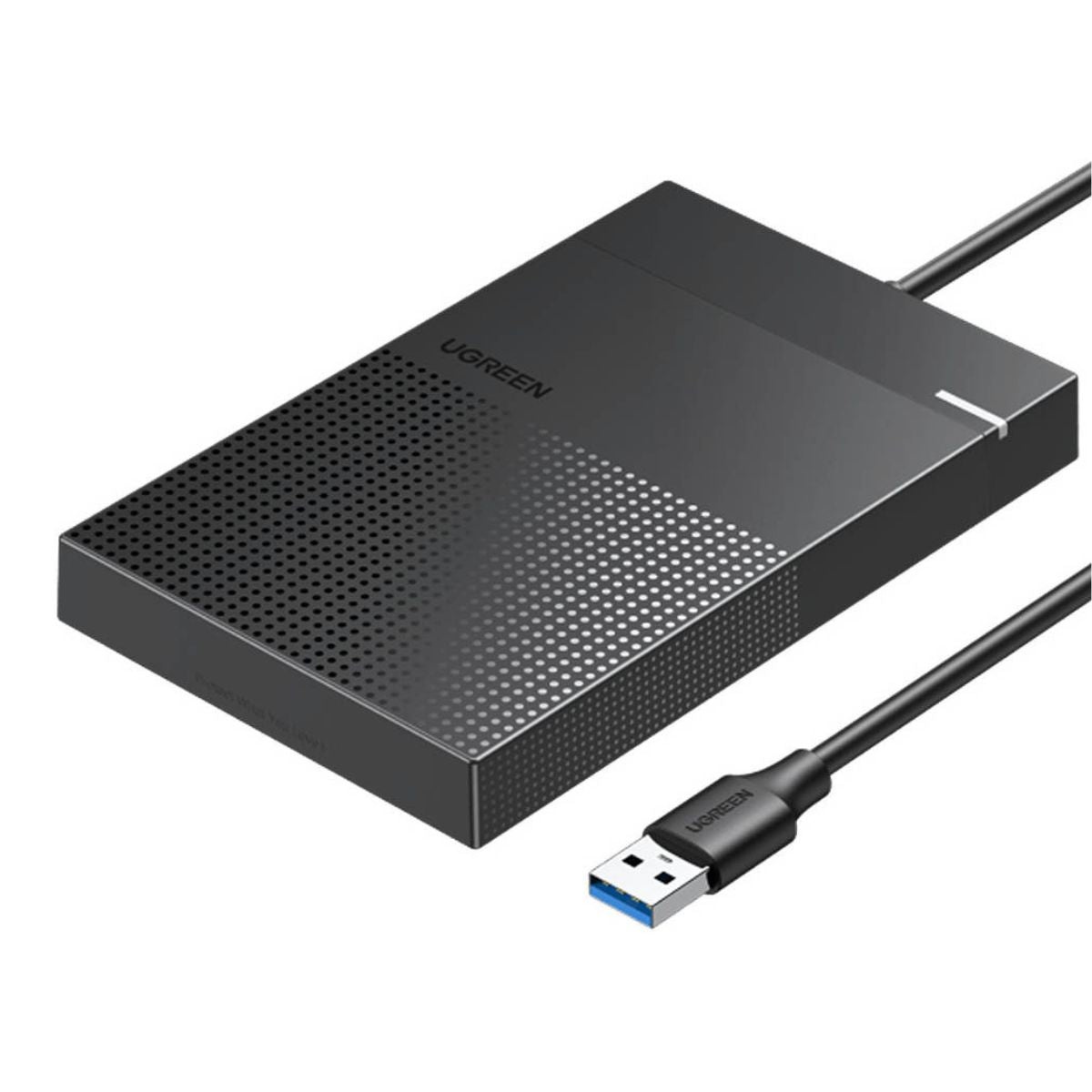 UGREEN USB 3.0 to SATA Hard Drive Enclosure | 2.5-inch HDD/SSD | 5Gbps | 7mm/9.5mm Support | Black | 30719
