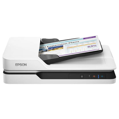 Epson WorkForce DS-1630 Document Scanner, Flatbed & ADF Scanner, Duplex Scanning, USB Connectivity | DS-1630 (Upper Glass Crack, With Box)