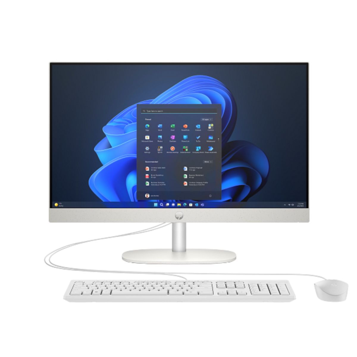HP ProOne 240 G10 All-in-One Desktop PC | Intel Core i7-1355U | 8GB DDR4 | 512GB SSD | 23.8-Inch FHD | DOS | 998J5ET
