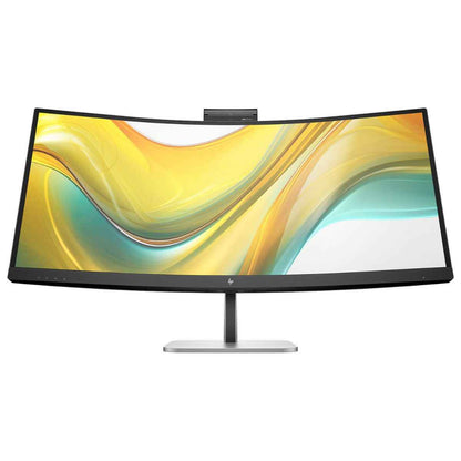 HP Series 5 Pro 534PM USB-C Conferencing Curved Monitor – 34" WQHD, 100Hz, 5MP Webcam, VA Panel, Black/Silver
