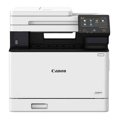 Canon i-SENSYS MF752Cdw Multifunction Colour Laser Printer – Print, Copy, Scan, 33 ppm, 1200 × 1200 dpi, 5” Touch LCD, 50-Sheet ADF, WiFi, White | 752cdw