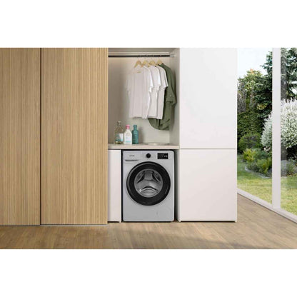 Gorenje WPNEI82A1SWA 8 kg Smart Front Load Washing Machine – 1,200 rpm, Grey Metallic