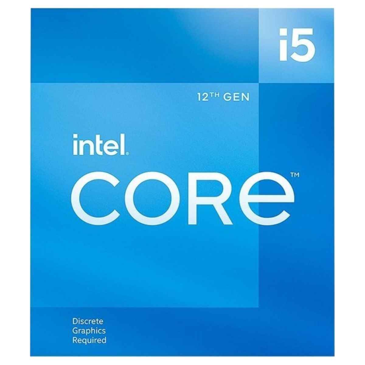 Intel Core i5-12400F 12th Gen Alder Lake Desktop Processor, 6 Total Cores, 12 Threads, 18 MB Cache, 2.5 GHz Base Frequency, LGA 1700 Socket, 65W Power, 128 GB Max Memory Size, Box | BX8071512400FSRL4W