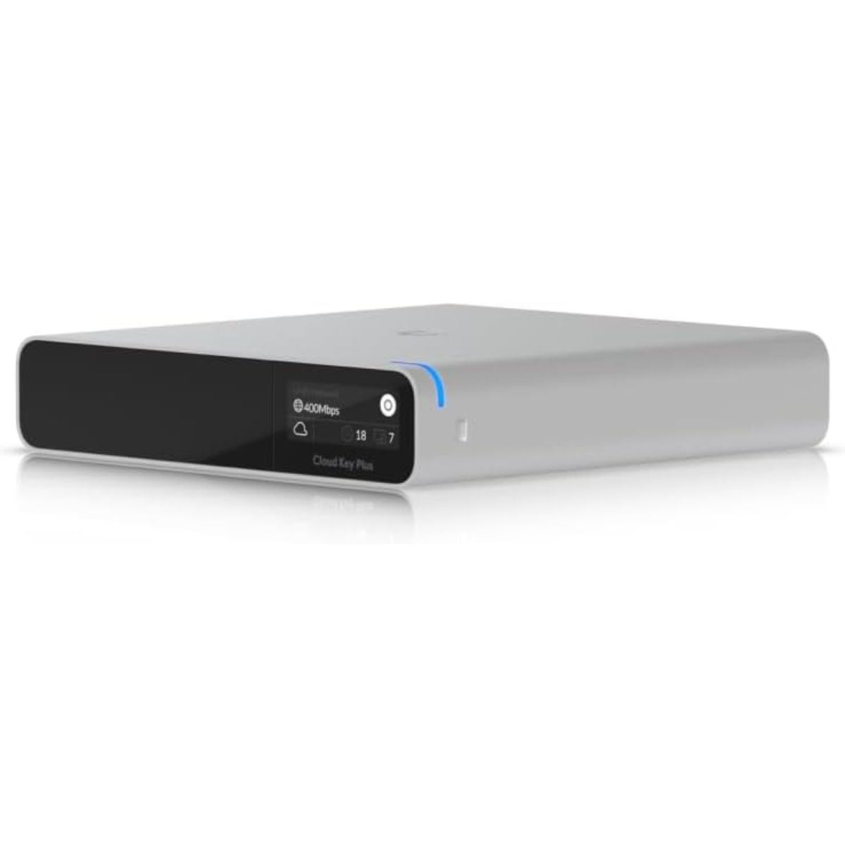 Ubiquiti UniFi Cloud Key Gen2 Plus | 1TB SSD Storage | Hybrid Cloud Management | PoE Powered | Gigabit Ethernet | Silver | UCK-G2-SSD