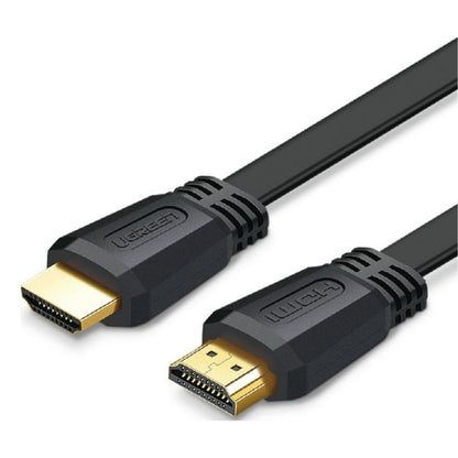 UGREEN 50821 HDMI 2.0 Flat Cable | 5 Meter | 4K @ 30Hz | High-Speed HDMI | Black