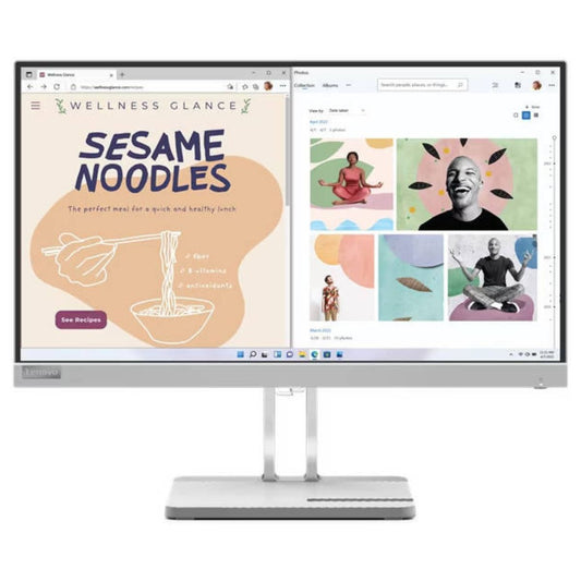 Lenovo L22e-40 Monitor – 21.5″ FHD VA Display, 75Hz, 4ms, AMD FreeSync, VESA Mount