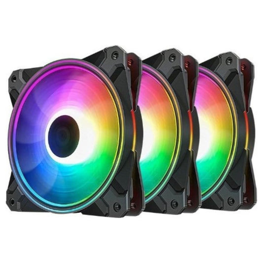 DeepCool CF120 Plus 3 Pack RGB 120mm Fan | DP-F12-AR-CF120P-3P