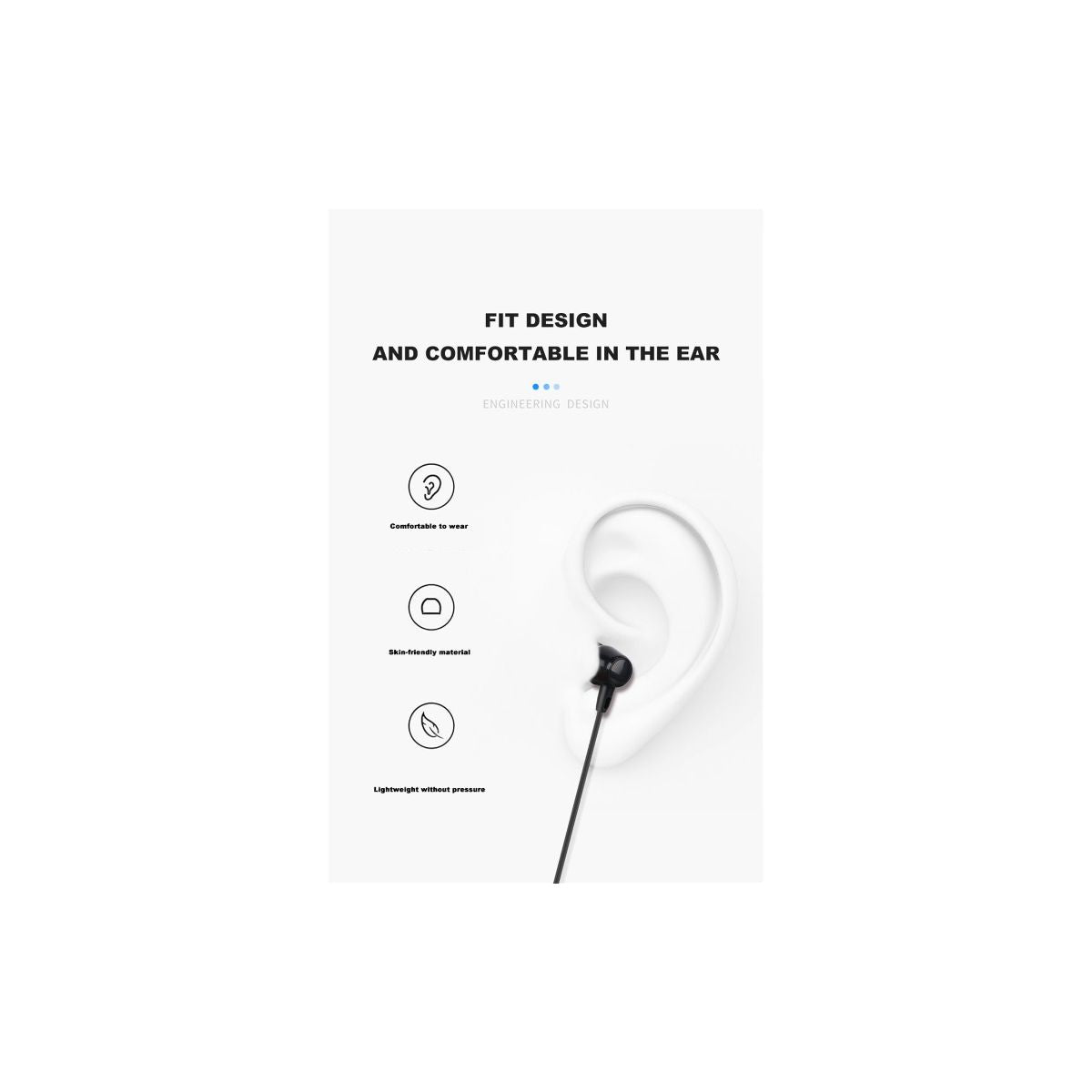HP DHE-7000 Wired Gaming Earphone with Microphone – Lightweight In-Ear Headset, 3.5mm Universal Jack, White