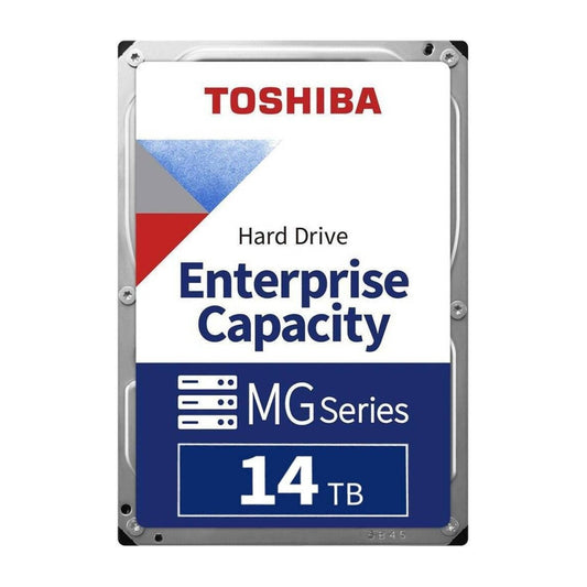 Toshiba MG09ACA Series 14TB SATA 3.5" Enterprise HDD, 7200 RPM Speed, 512 MB Buffer Size, SATA 6Gb/s Interface