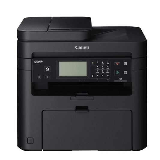 Canon i-SENSYS MF237w Monochrome Laser Multifunction Printer – Print, Copy, Scan, Fax, 23 ppm, Wireless, ADF, 250 + 1 Sheet Input, Black | 1418C104