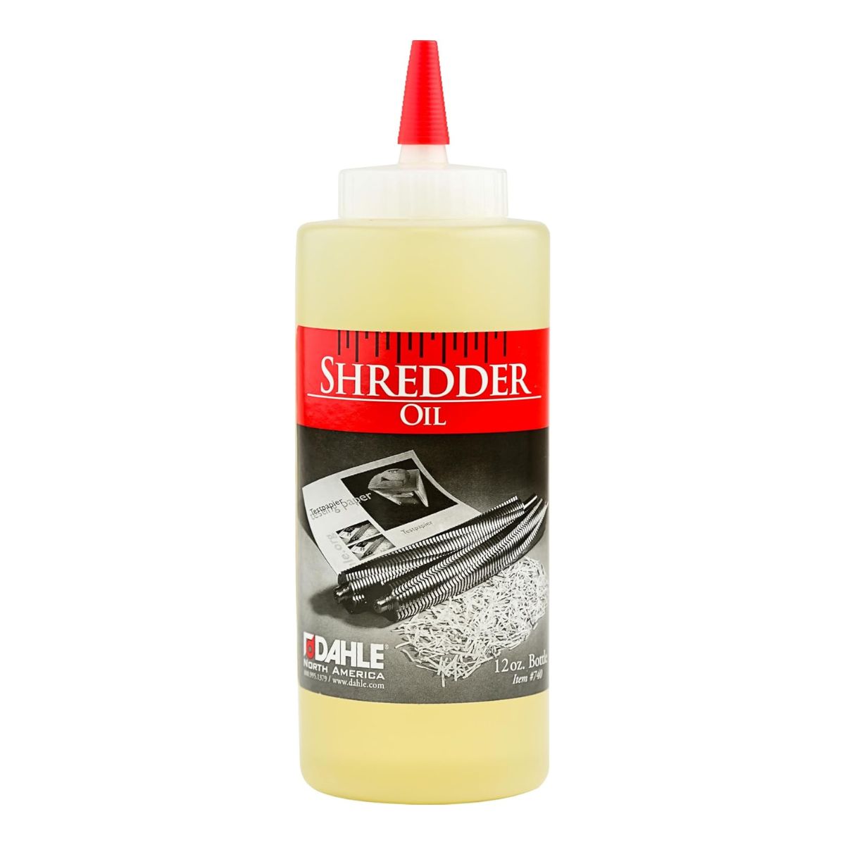 Dahle Shredder Oil for Paper Shredders, Reduces Friction, Optimizes Cutting Performance, Extends Shredder Life | DHL 20790-21583