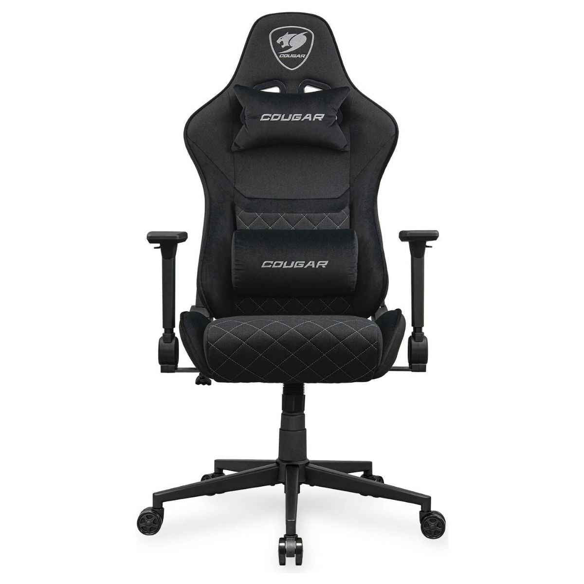 Cougar Armor One V2 F Gaming Chair – Fabric Finish, 4D Armrests, 155° Recline, Ergonomic Design
