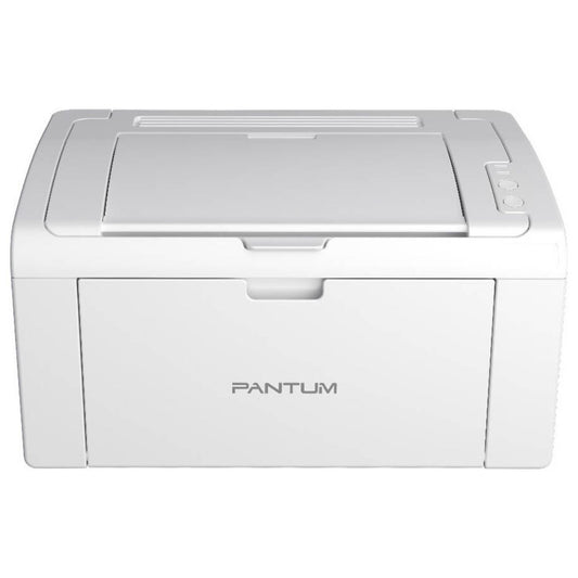 Pantum P2509W Mono Laser Singe-Function Laser Printer, 22 ppm Print Speed, Hi-Speed USB 2.0 & WiFi 802.11b/g/n Connectivity, 150 Paper Input, White | P2509W