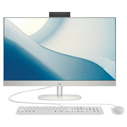 HP All-in-One 24-cr0307nh Desktop PC | 23.8-Inch FHD IPS | 8GB RAM | 512GB SSD | Intel Iris Xe | FreeDOS | White