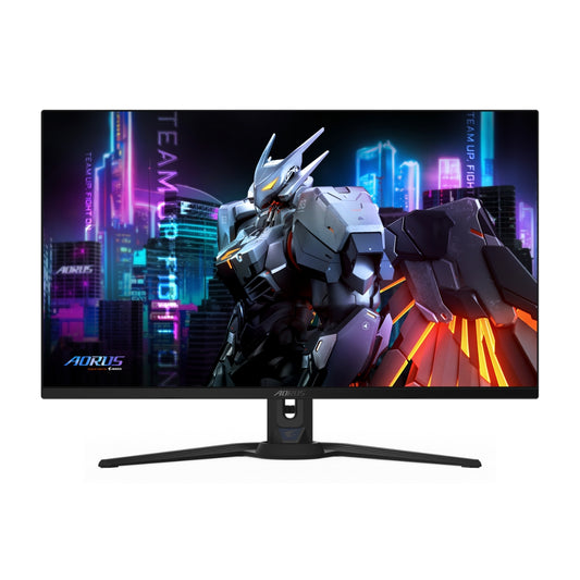 Gigabyte Aorus QD-OLED  32" Gaming Monitor,  4K UHD OLED Display, 240Hz Refresh Rate, 0.03ms (GtG) Response Time, Tactical Switch, Black Equalizer 2.0, 6 Axis Color Control, Black