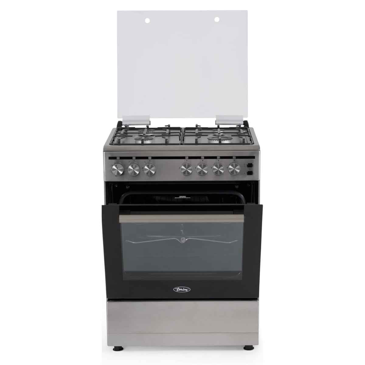 Terim TERGC6064ST 60cm 4-Burner Gas Cooker – Stainless Steel Finish
